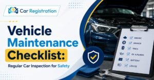 Vehicle Maintenance Checklist