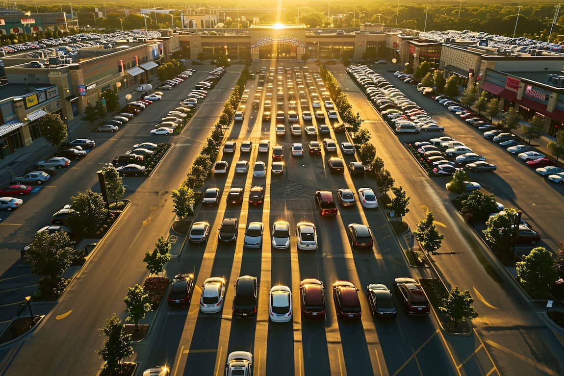 All Vehicles in the big parking place