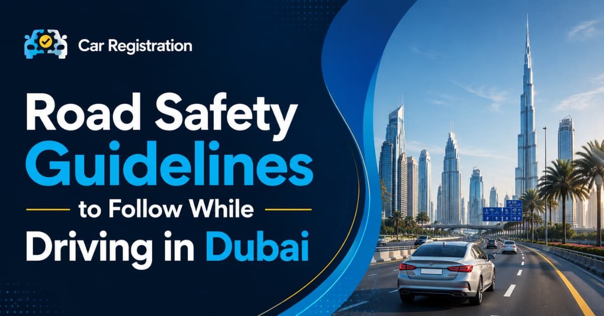 Road Safety Guidelines to Follow While Driving in Dubai